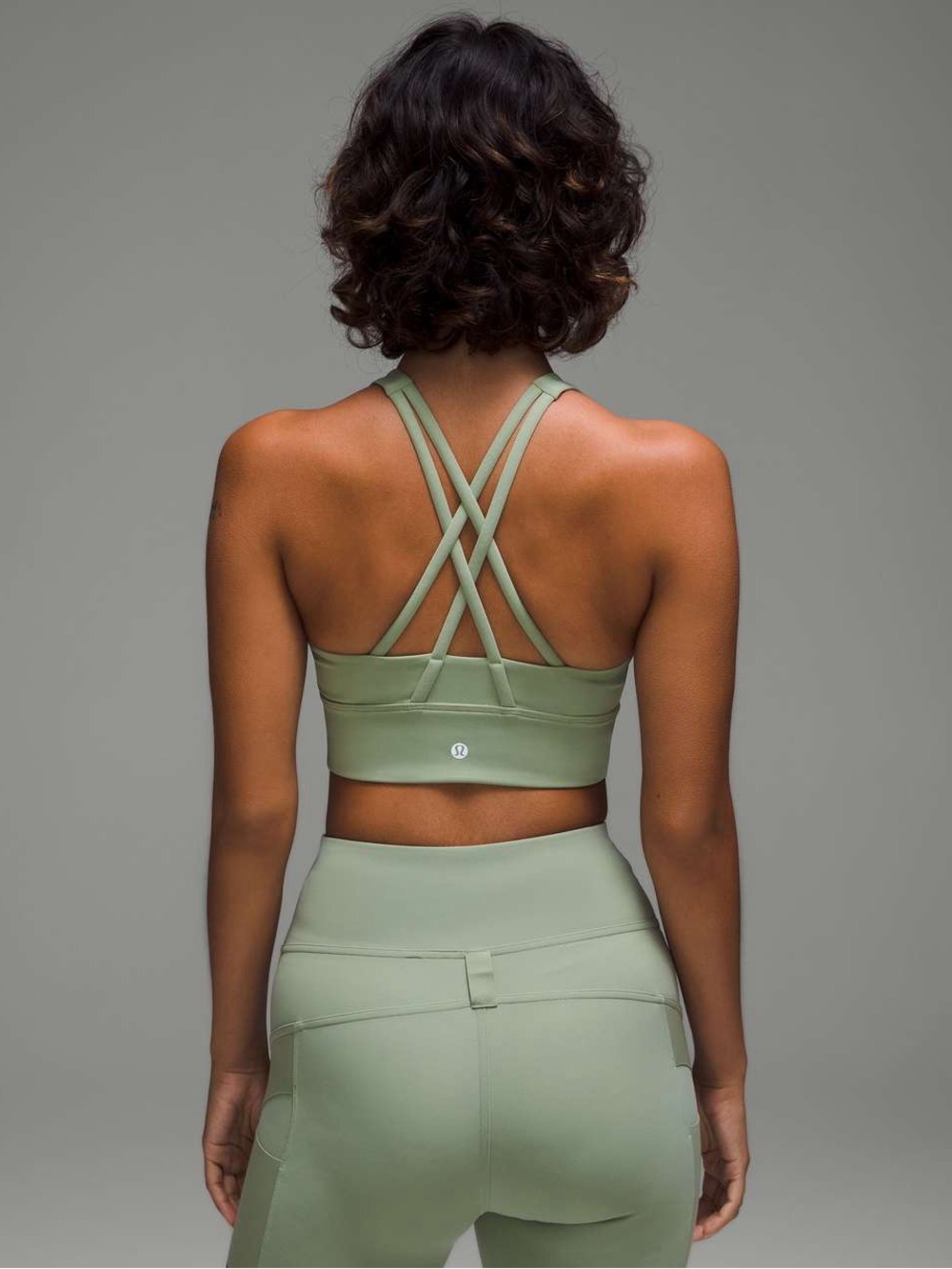 Lululemon Energy High-Neck Longline Tough Bra *Medium Support, B–D Cups Size 6